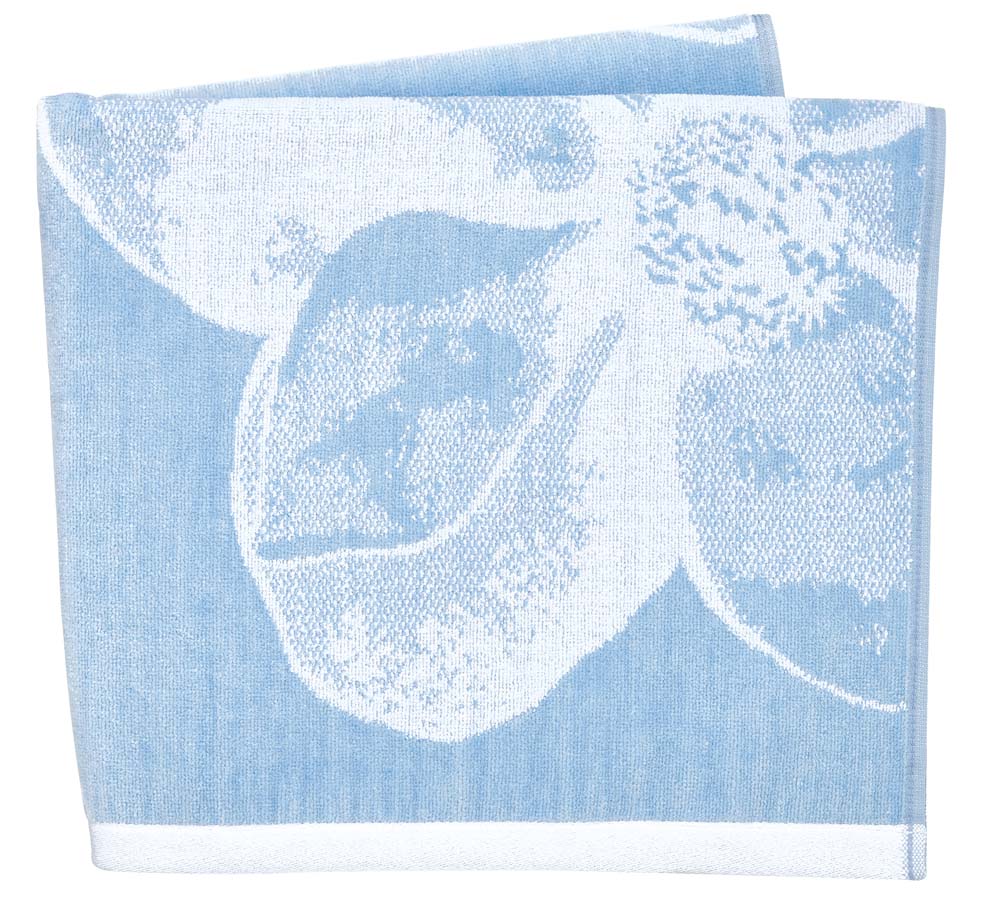 Photo Magnolia Blue Towel